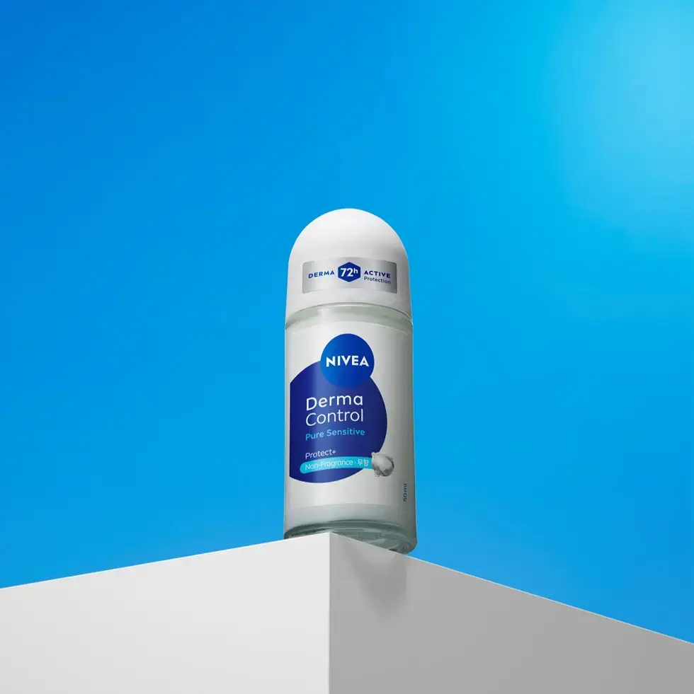[무향 체취케어] 니베아 데오드란트 롤온 더마 컨트롤 퓨어 센서티브 50ml